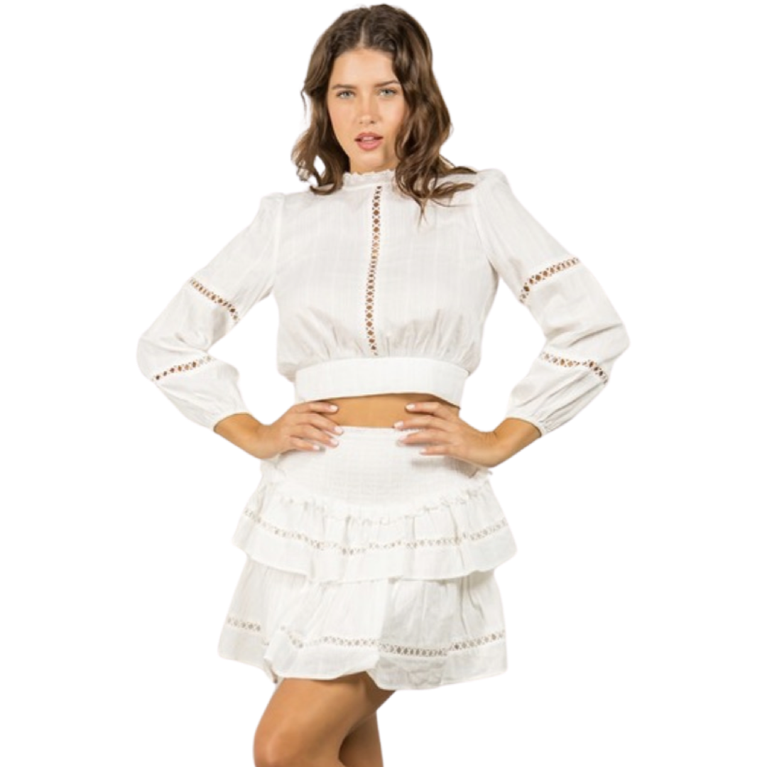 Apparel- Fanco Embroidered Long Sleeve Shirt
