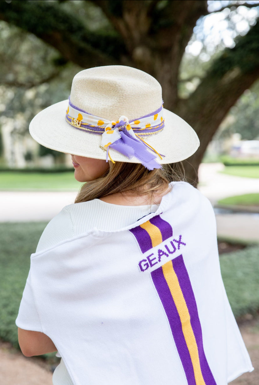 Apparel- Game Day Collegiate Custom Sweaters Louisiana
