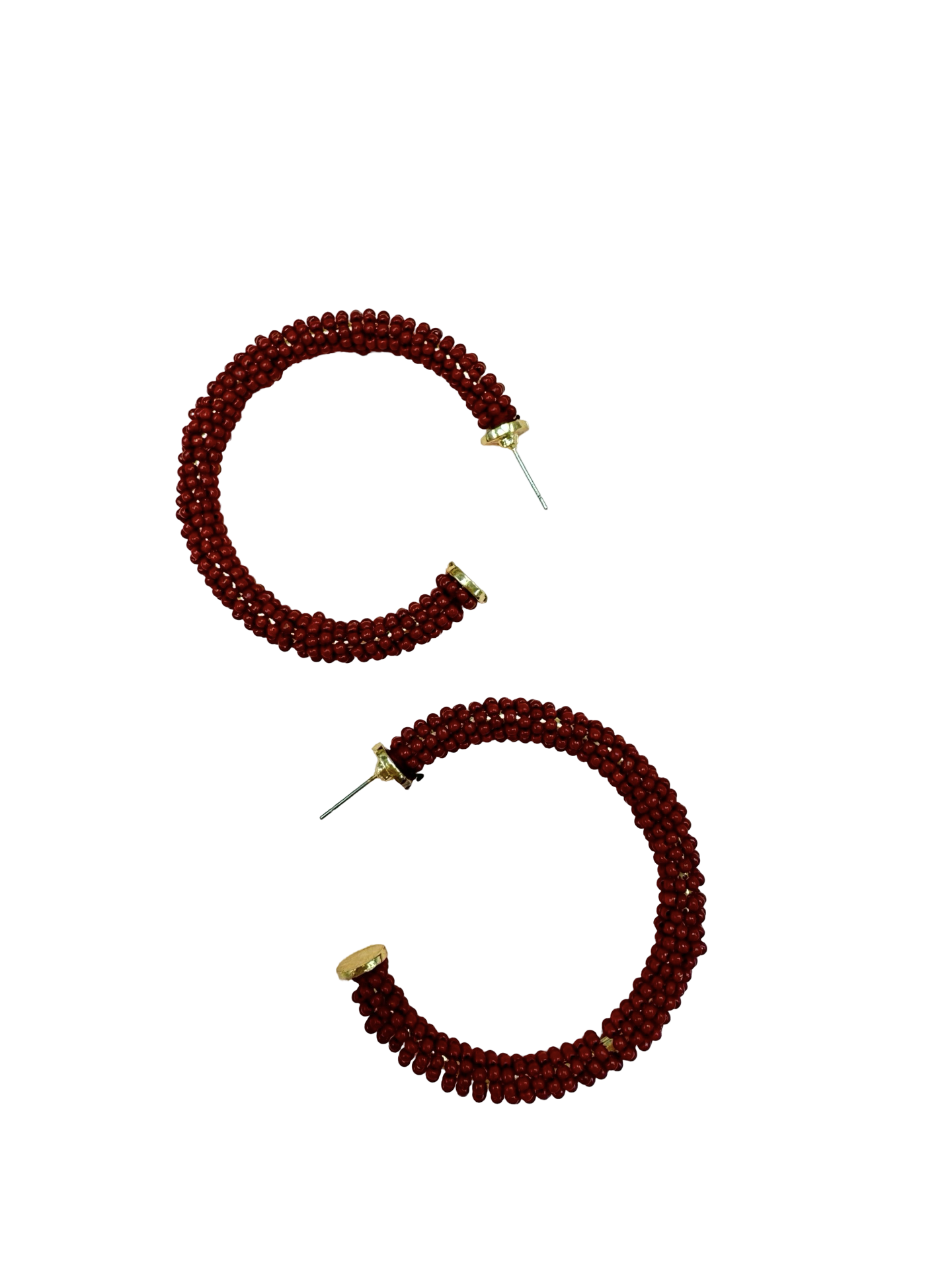 Jewelry- Color Beaded Hoops
