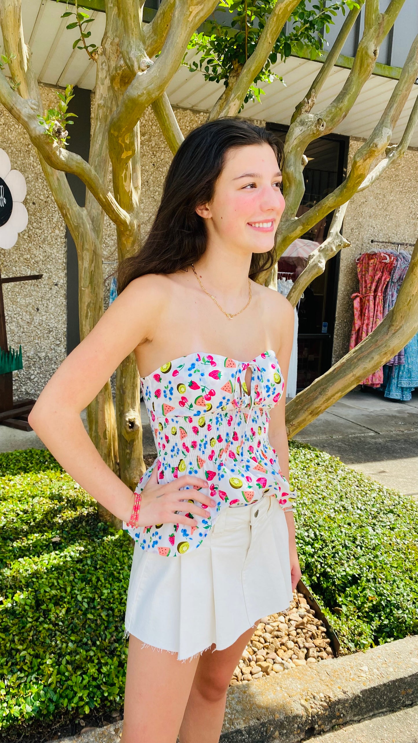 Apparel- Timing Floral Tube Top