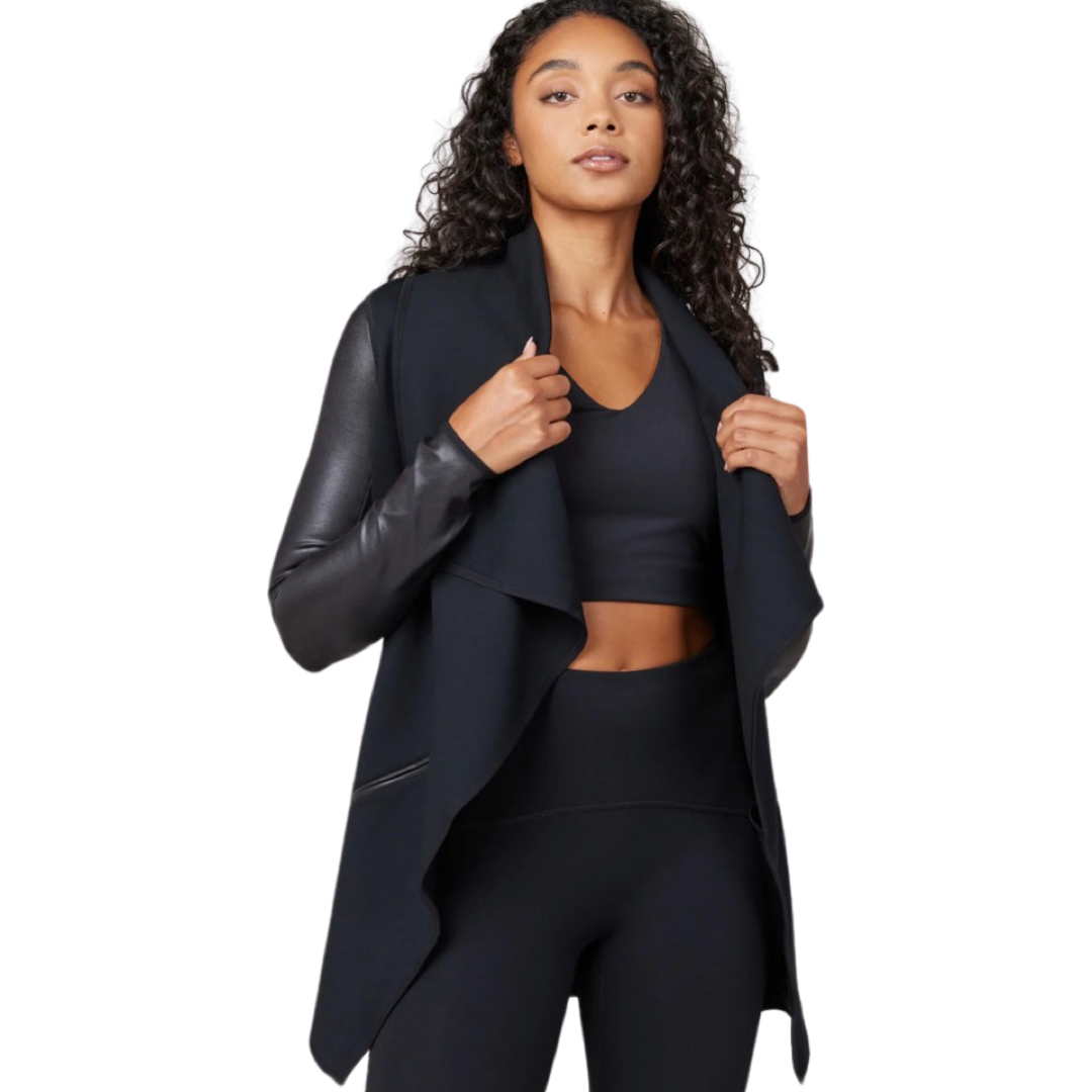 Apparel- Spanx Drape Front Jacket