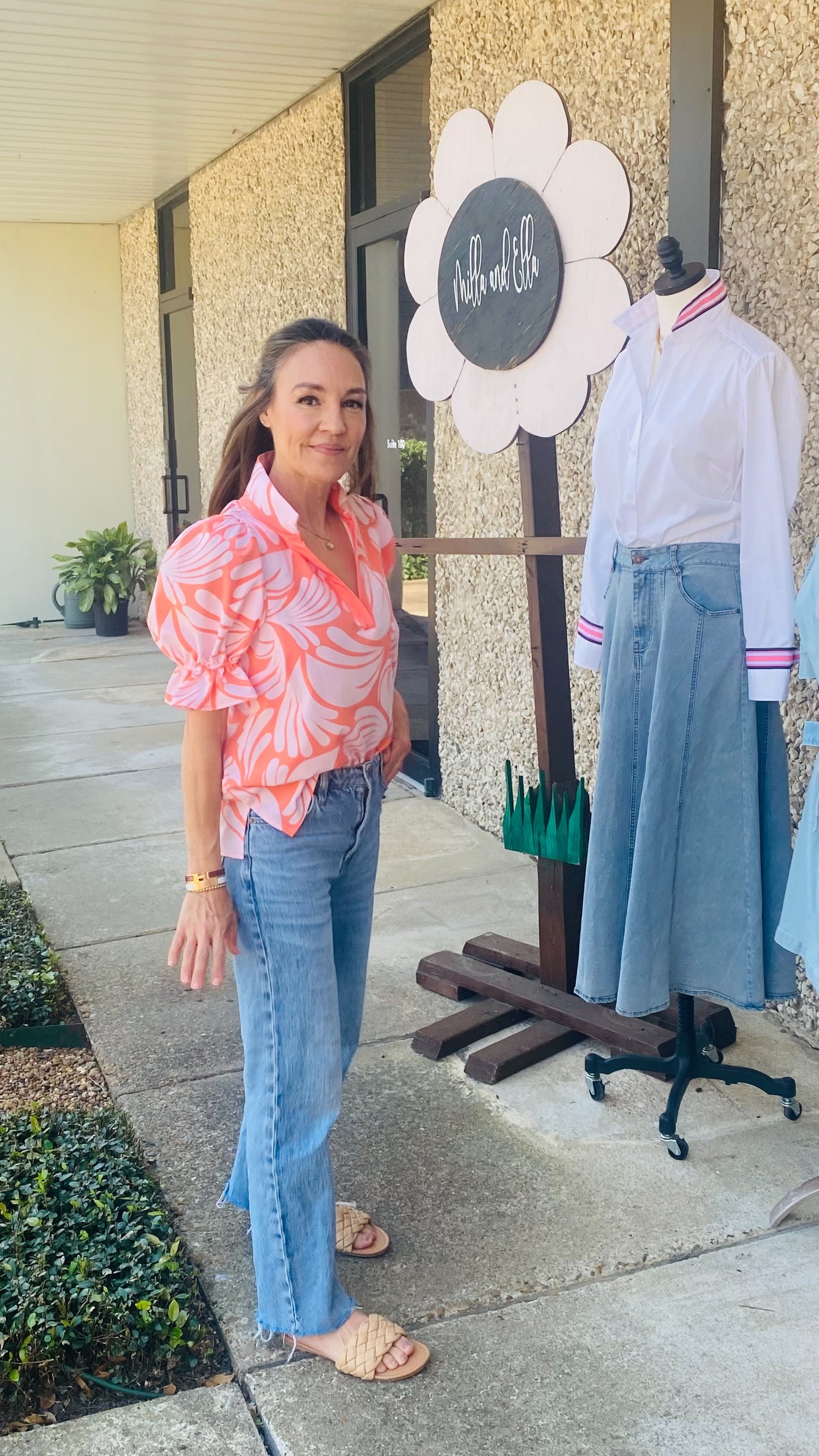 Apparel- Mary Square Jessica Sail Away Top