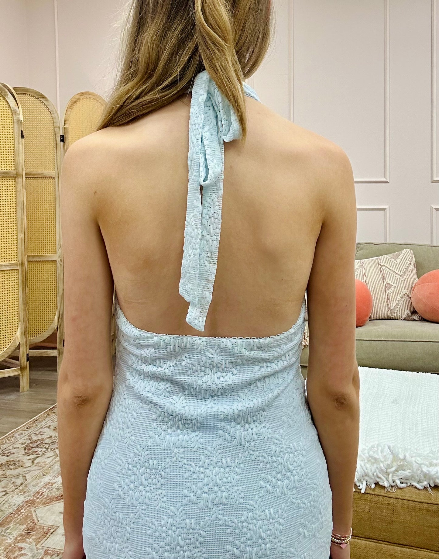 Apparel- CCLA Halter Midi Dress