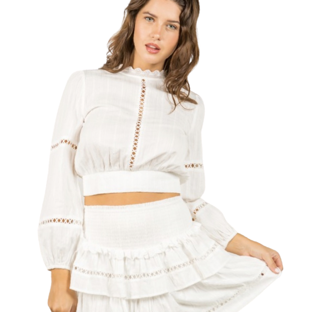 Apparel- Fanco Embroidered Long Sleeve Shirt
