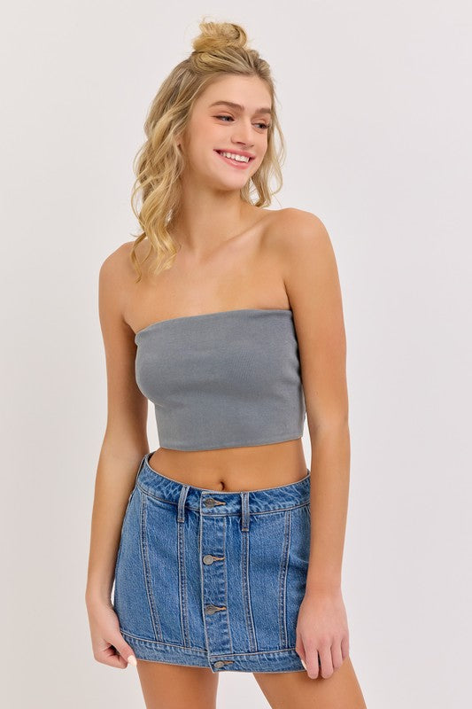 Apparel- Cello Button Front Mini Skirt Skort