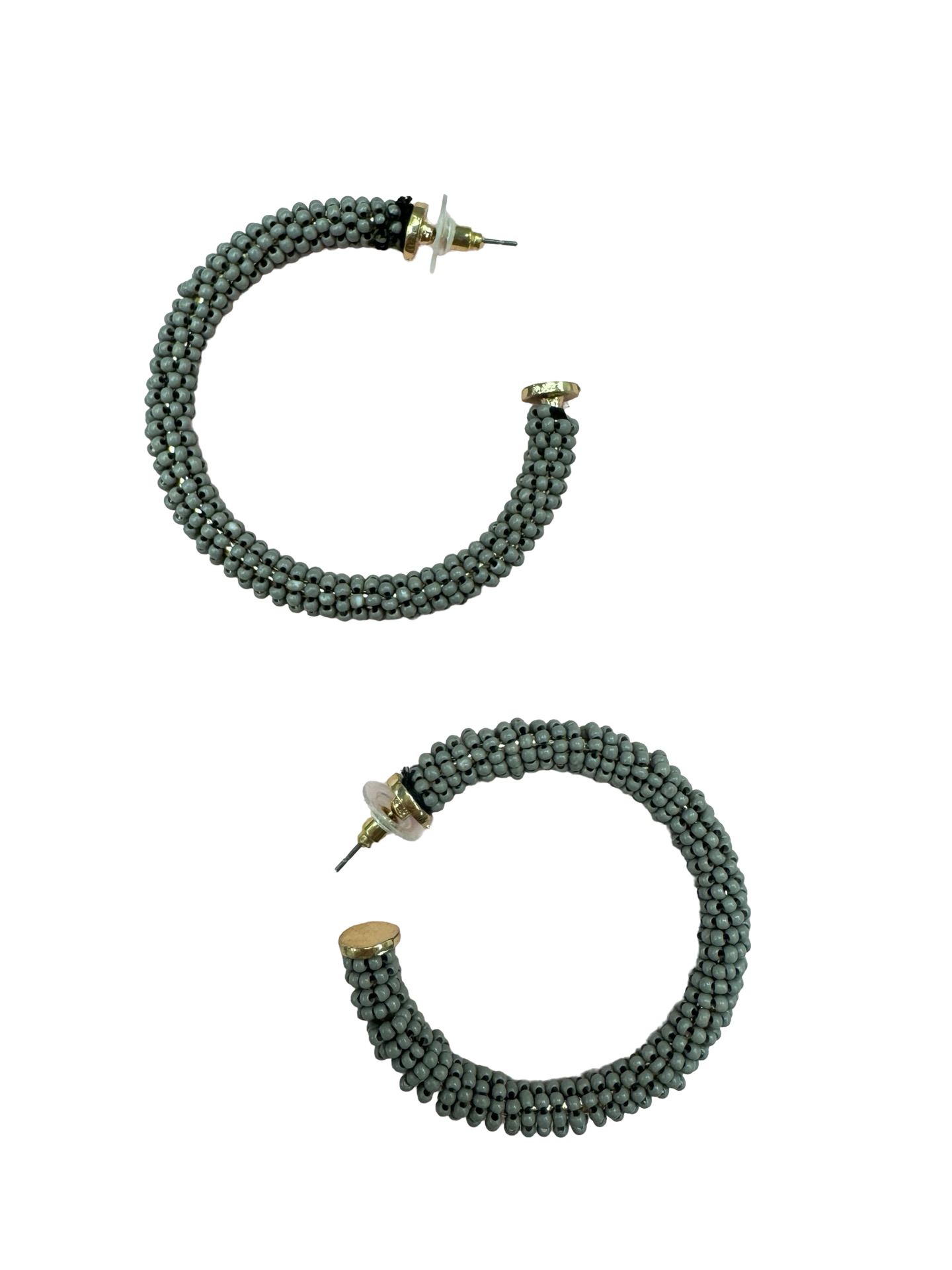 Jewelry- Color Beaded Hoops