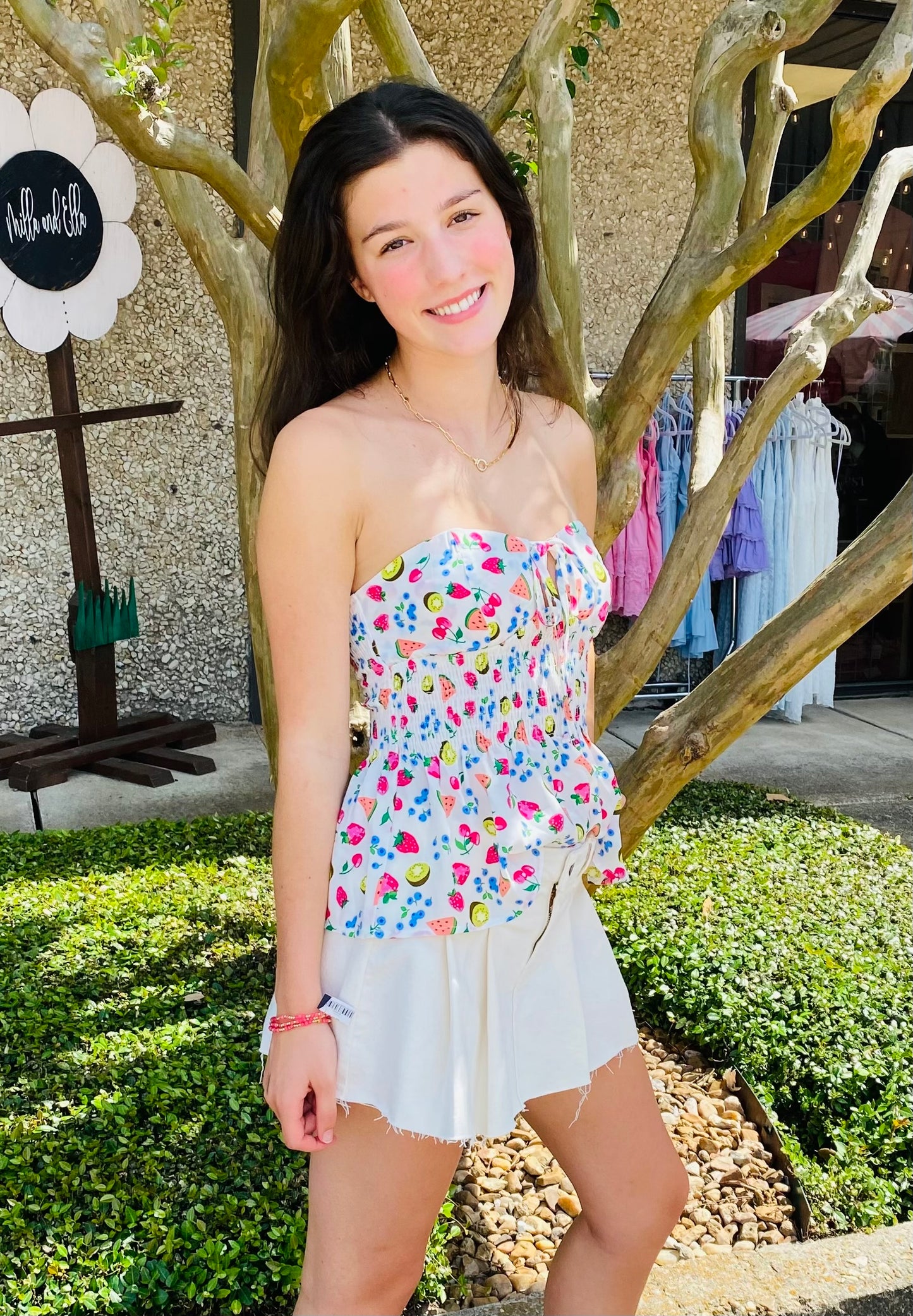 Apparel- Timing Floral Tube Top