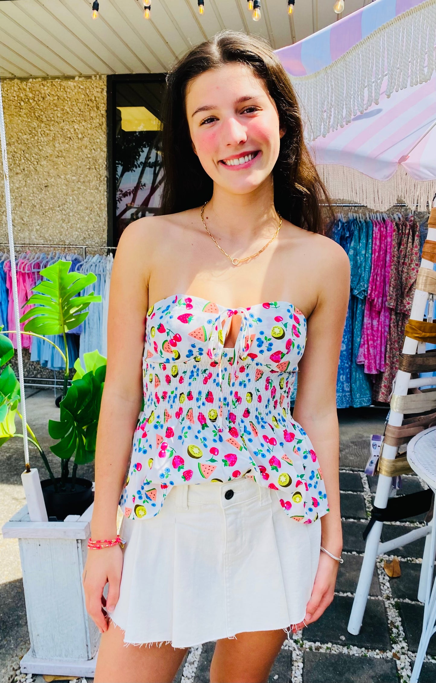 Apparel- Timing Floral Tube Top
