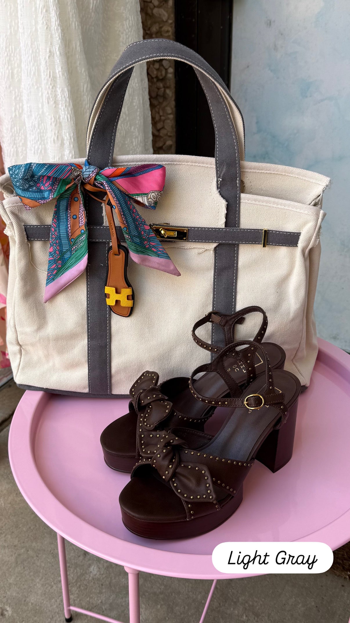 The Boatkin Structured Canvas Bag