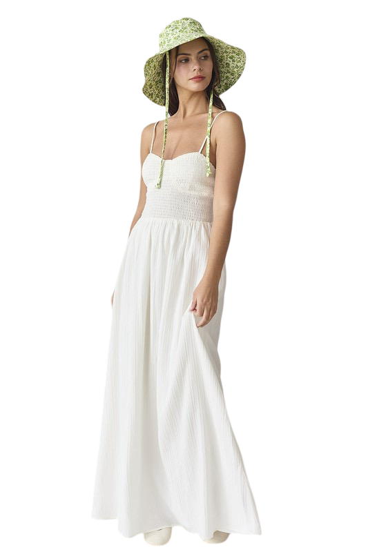 Apparel - Papermoon Kylie Smocked Maxi Dress