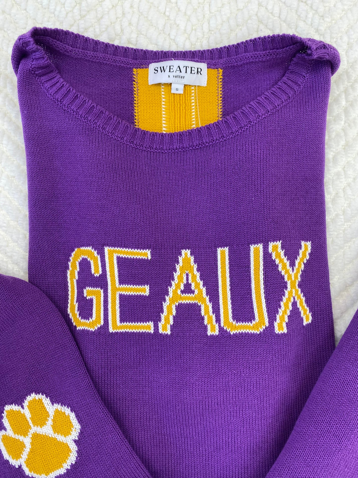 Apparel- Game Day Collegiate Custom Sweaters Louisiana