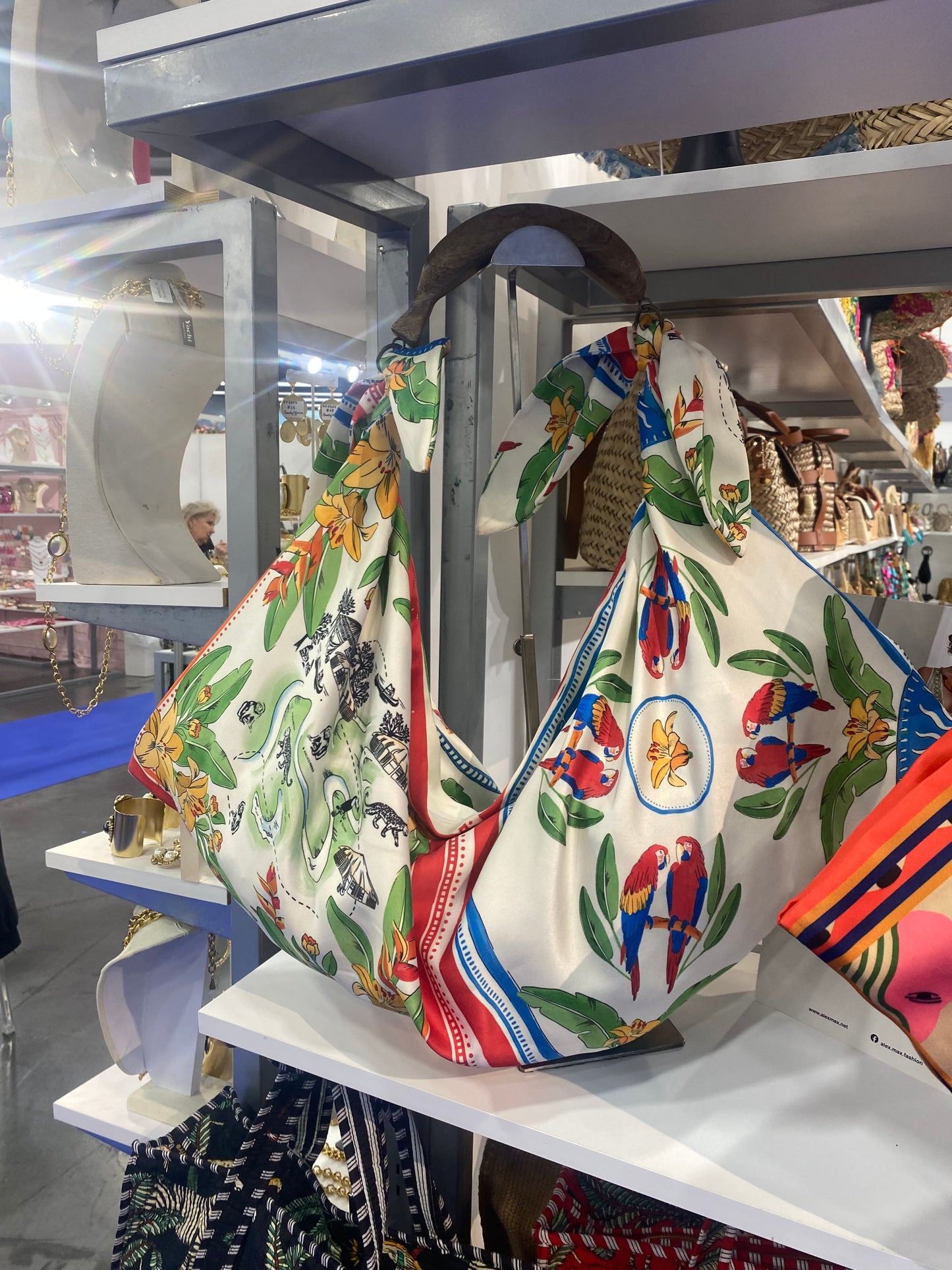 Bags- Alex-Max Italian Silk Boho Bag