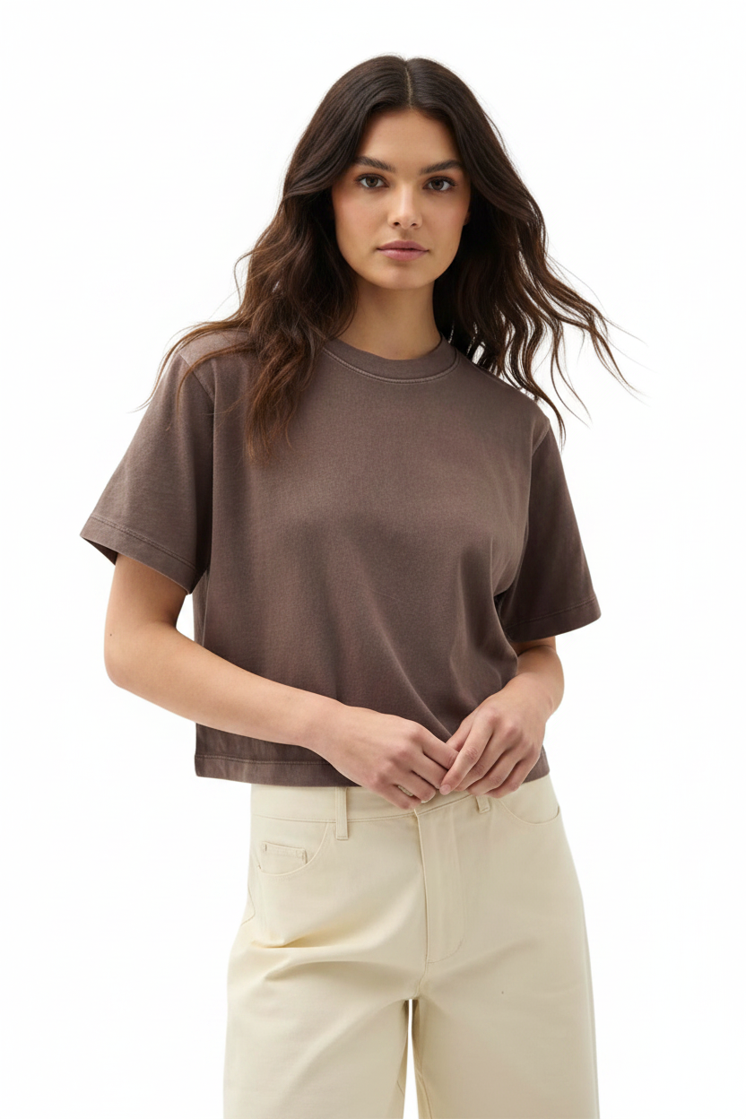 RicherPoorer Relaxed Cropped Tee