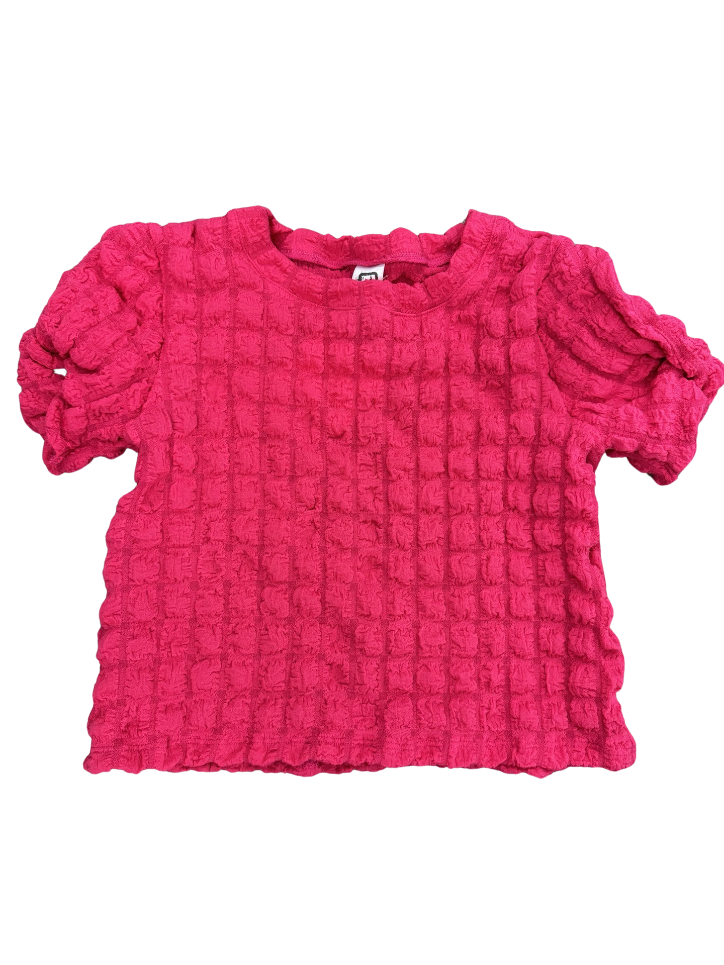 Girls- Erge Crushed Jacquard Shirt