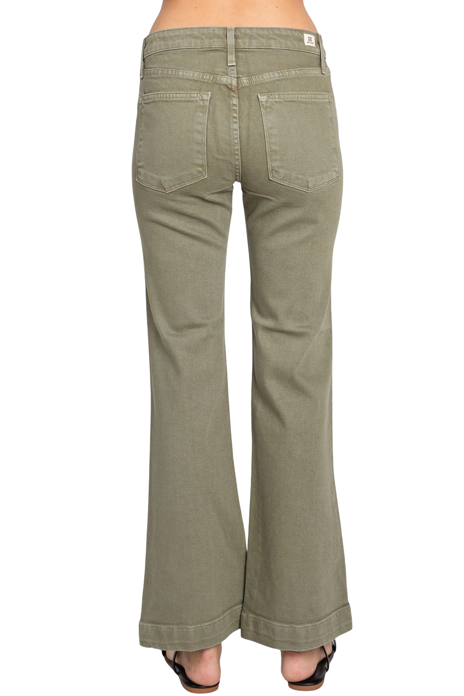 Apparel- Letter To Juliet Sisily Wide Hem Cropped Flare Jeans