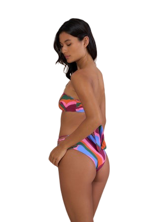 Swimwear- Stone Fox Swim Theo Mid-Rise Bottom