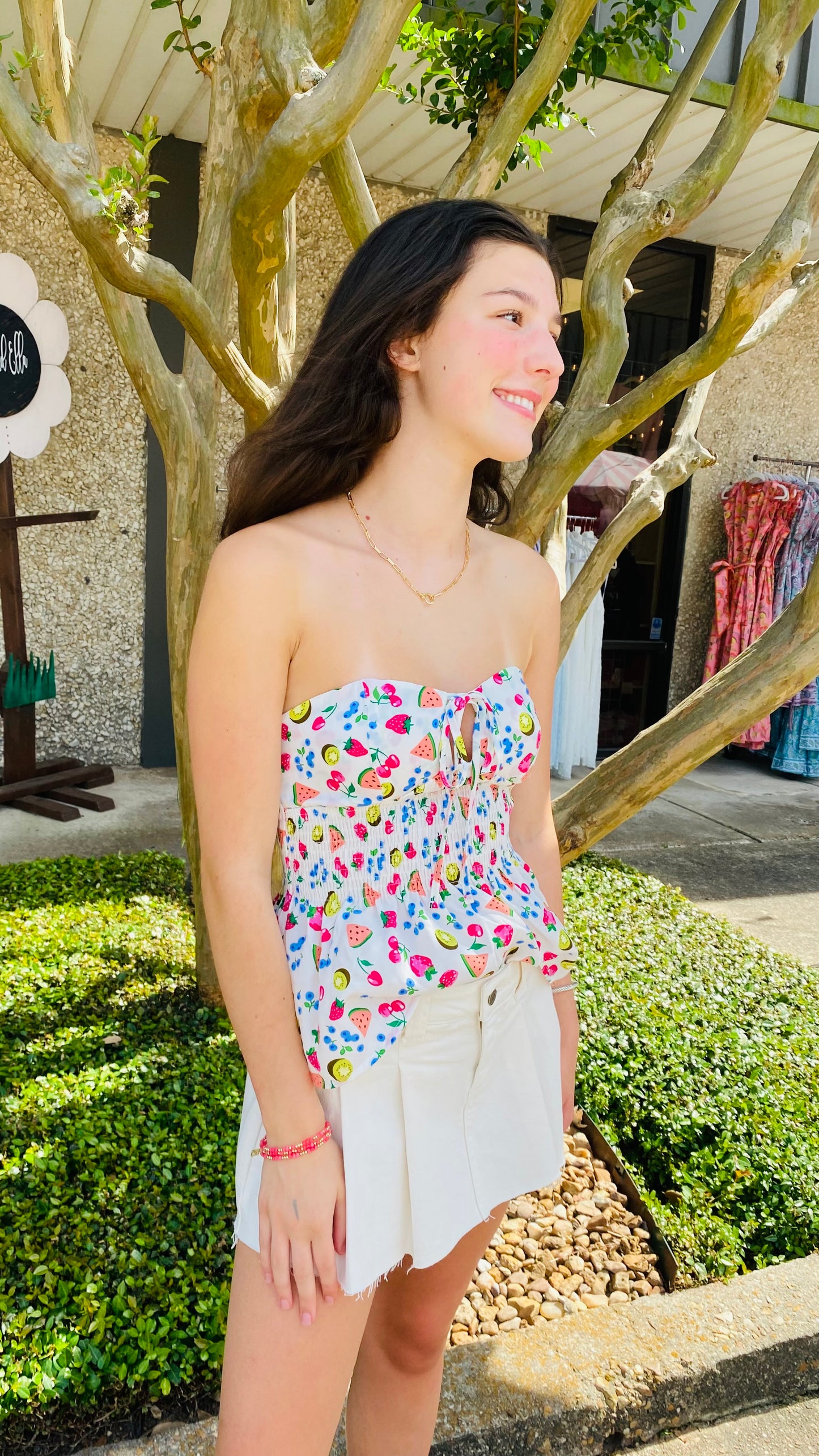 Apparel- Timing Floral Tube Top