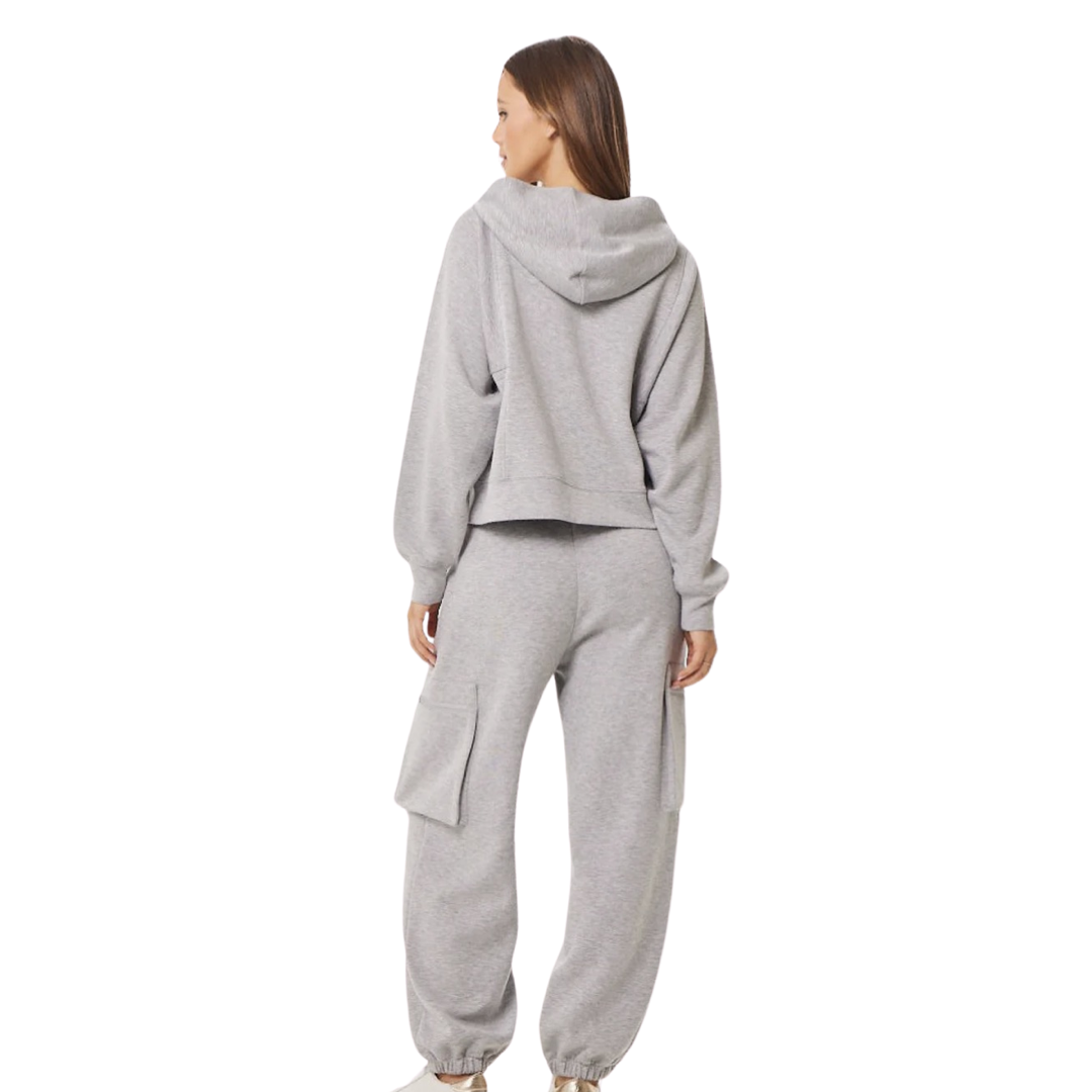 Apparel- Vintage Havana Cloud Fleece 1/2 Zip Pullover Hoodie