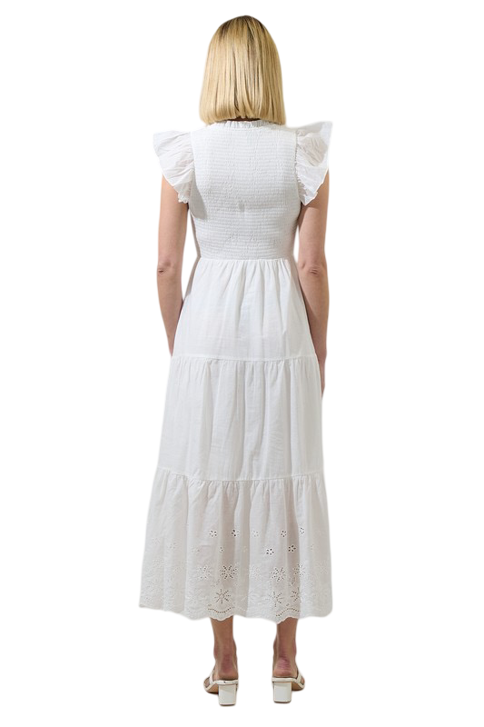 Apparel- Sugarlips Aleah Sunfire Tiered Midi Dress