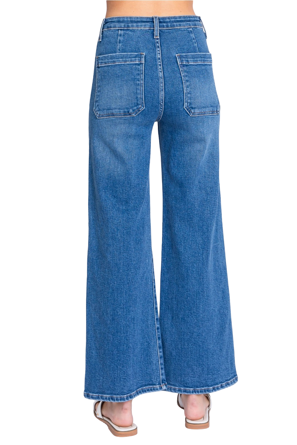 Apparel- Letter To Juliet Sailor Front Pocket Patch Jeans