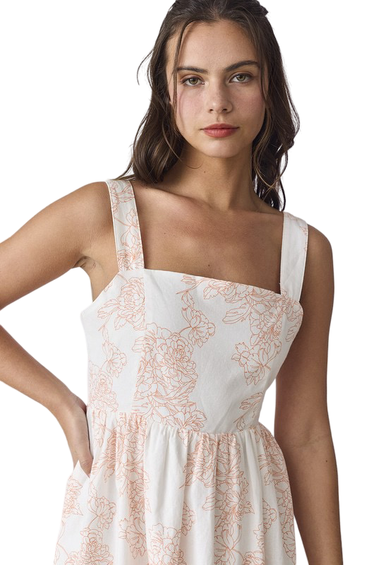 Apparel- Papermoon Chloe Sleeveless Midi Dress