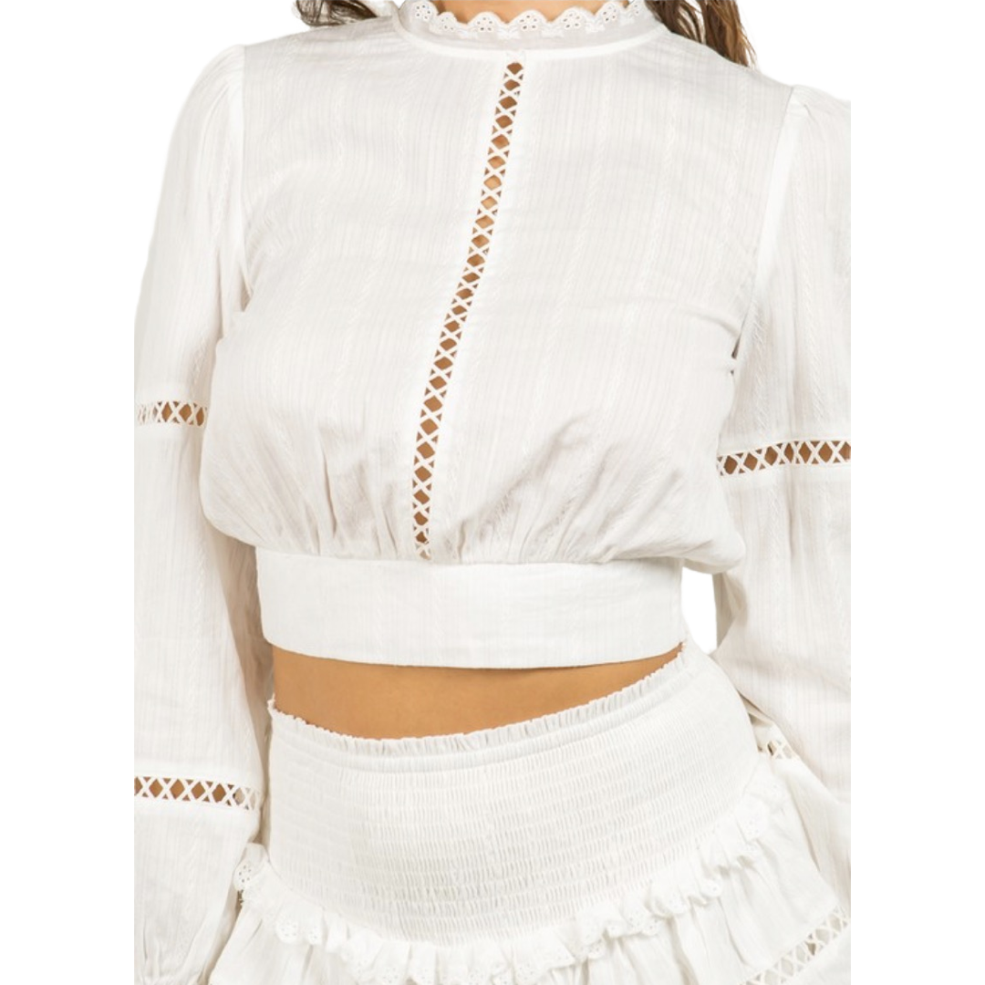 Apparel- Fanco Embroidered Long Sleeve Shirt