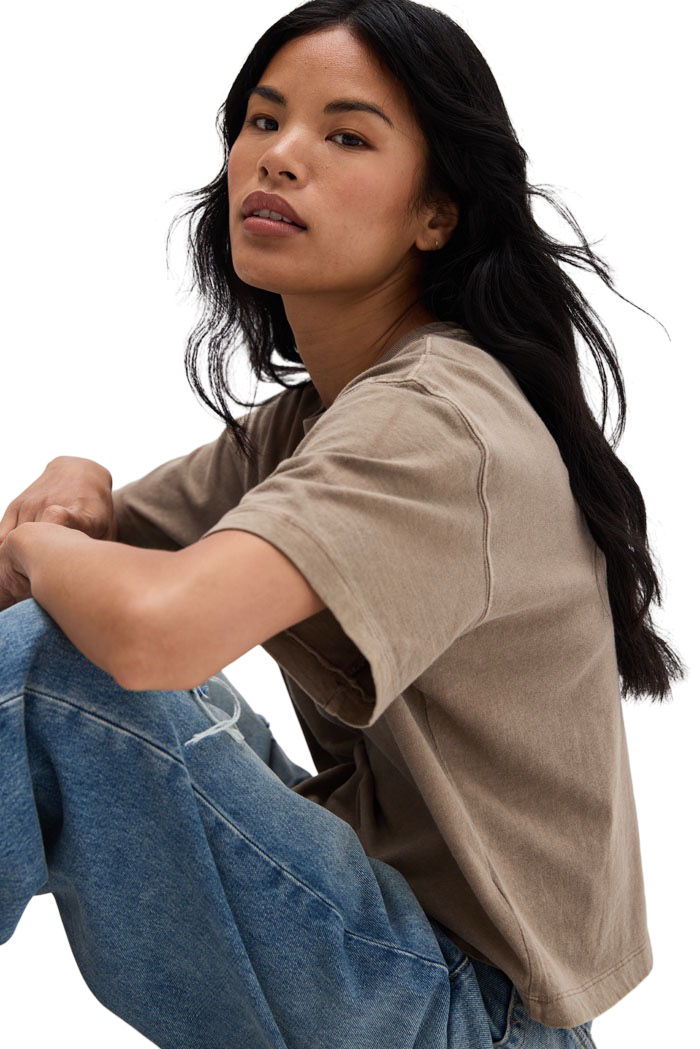 Apparel- RicherPoorer Relaxed Cropped Tee