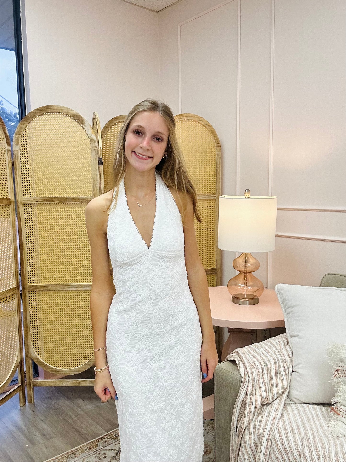 Apparel- CCLA Halter Midi Dress