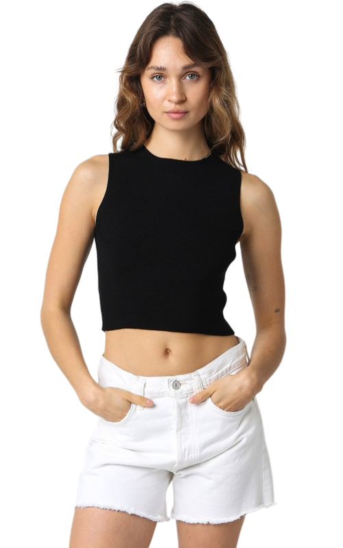 Apparel-Olivaceous Leslie Ribbed Top