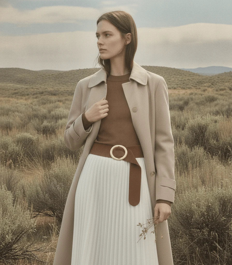 Belts- MW Soft Suede Wrap Belt with Buckle