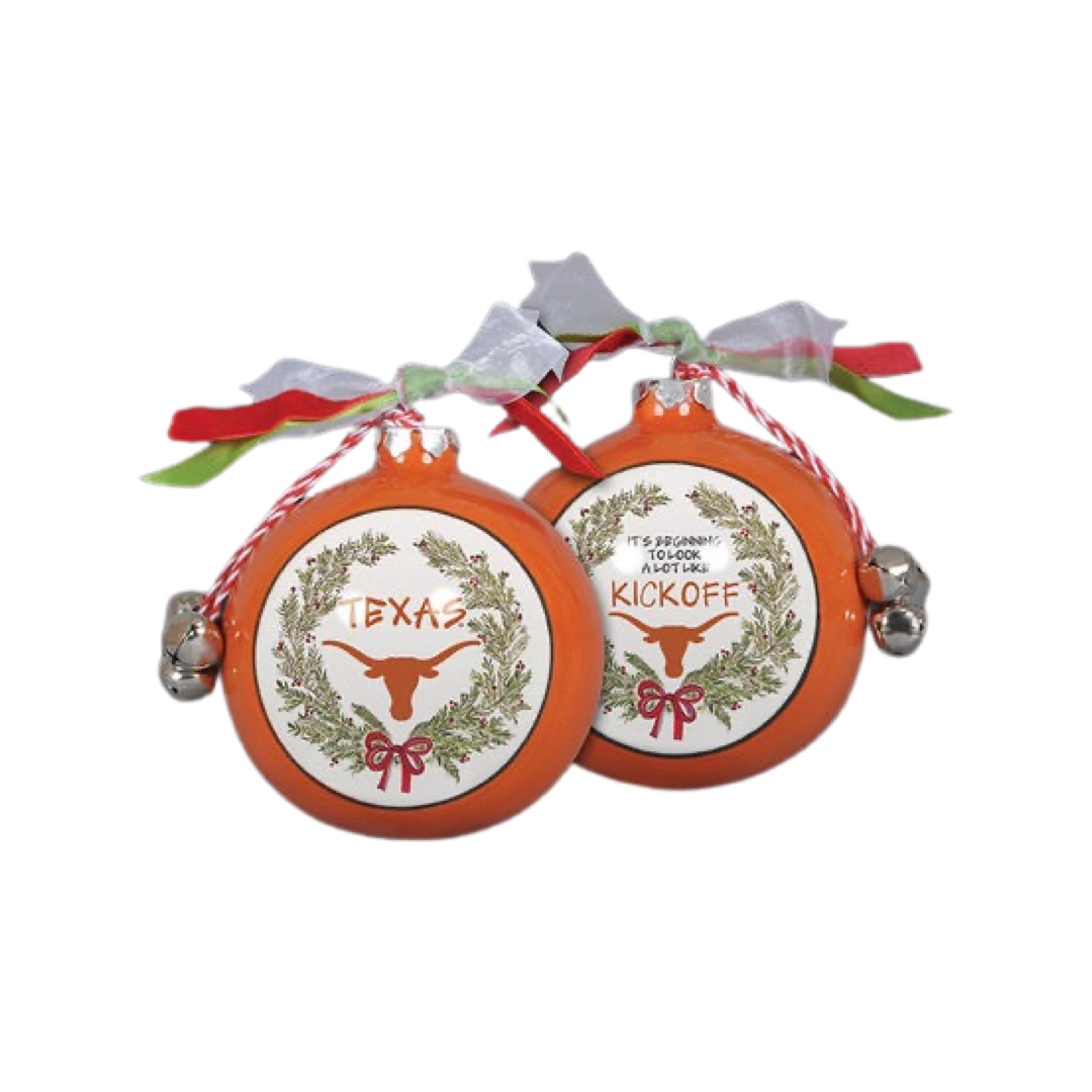Ornaments- Magnolia Lane Texas Kick Off Ornament