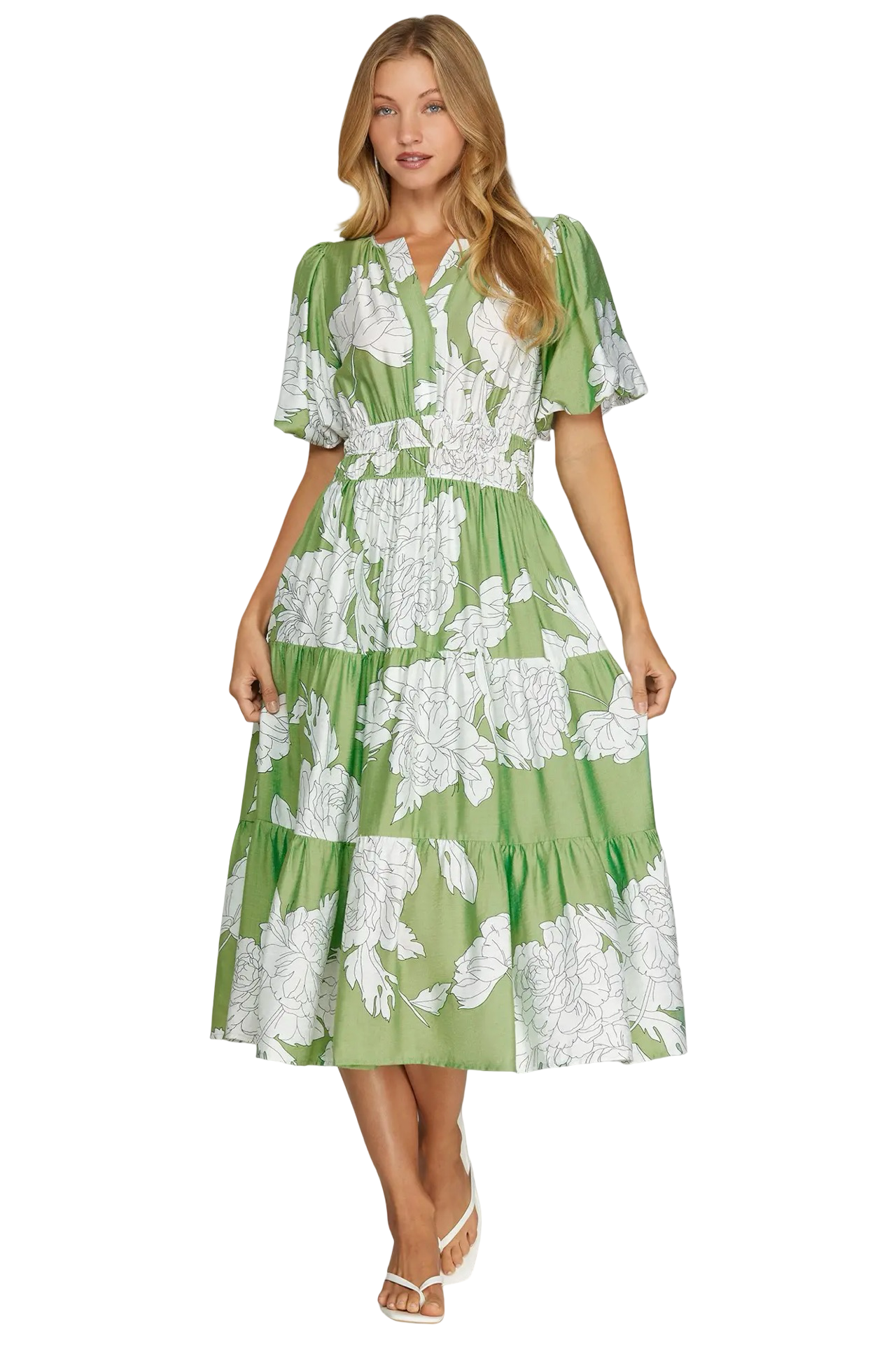she and sky dress She+Sky Short Sleeve Contrast Trim Linen Blend Easter Dress Collection Puff Half Sleeves Faux Wrap Surplice Silhoutte Ruffle Hemline Mini Dress Lined Color New SHE + SKY Red