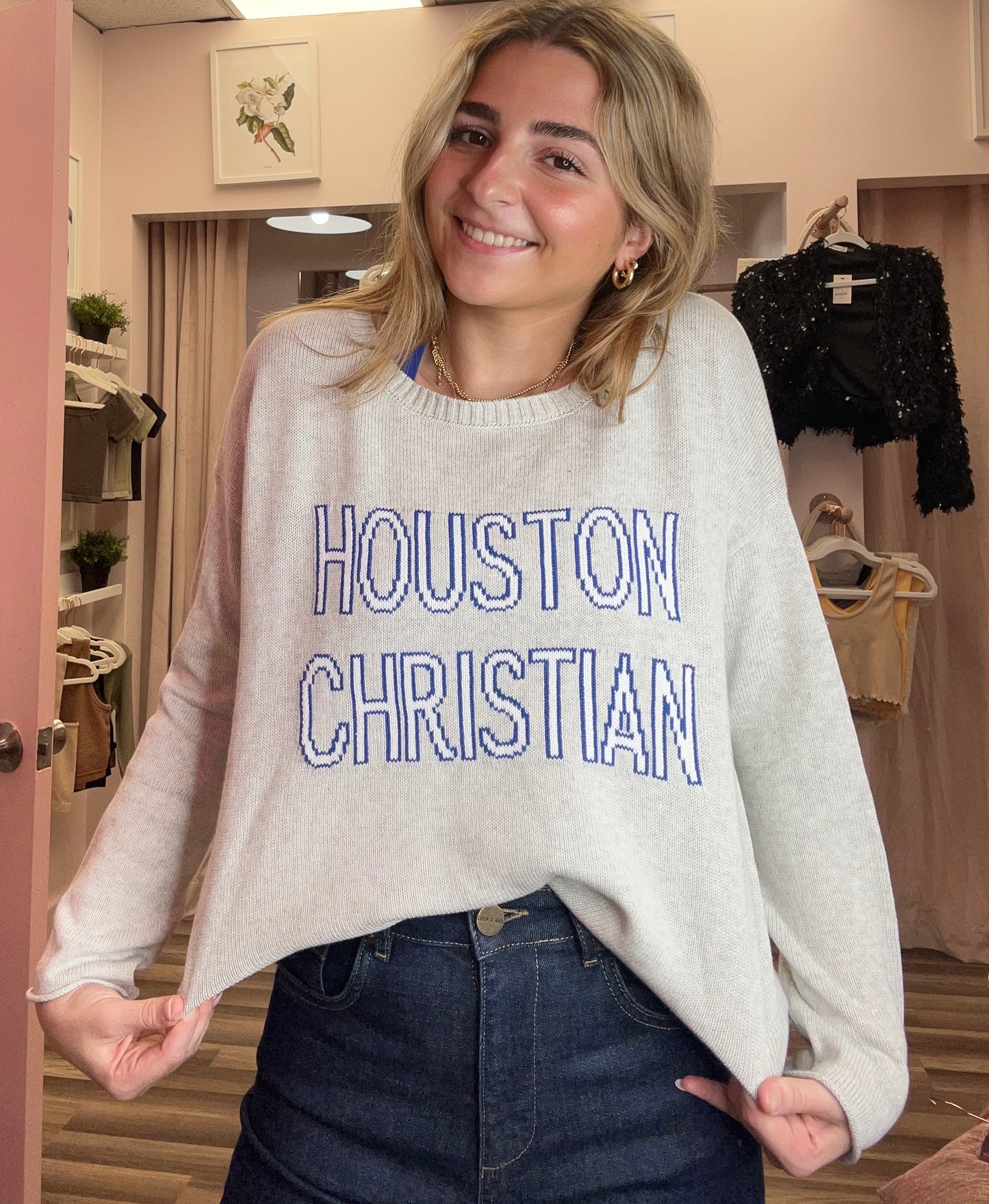 Apparel- Houston School Custom Sweaters