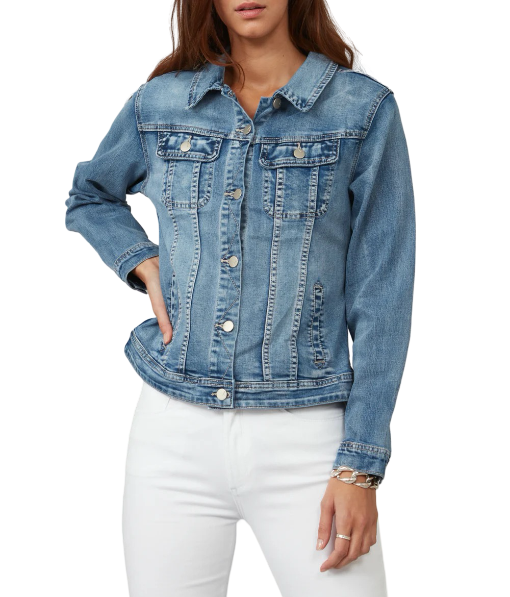 Apparel- Lola Jeans Gabriella Classic Denim Jacket