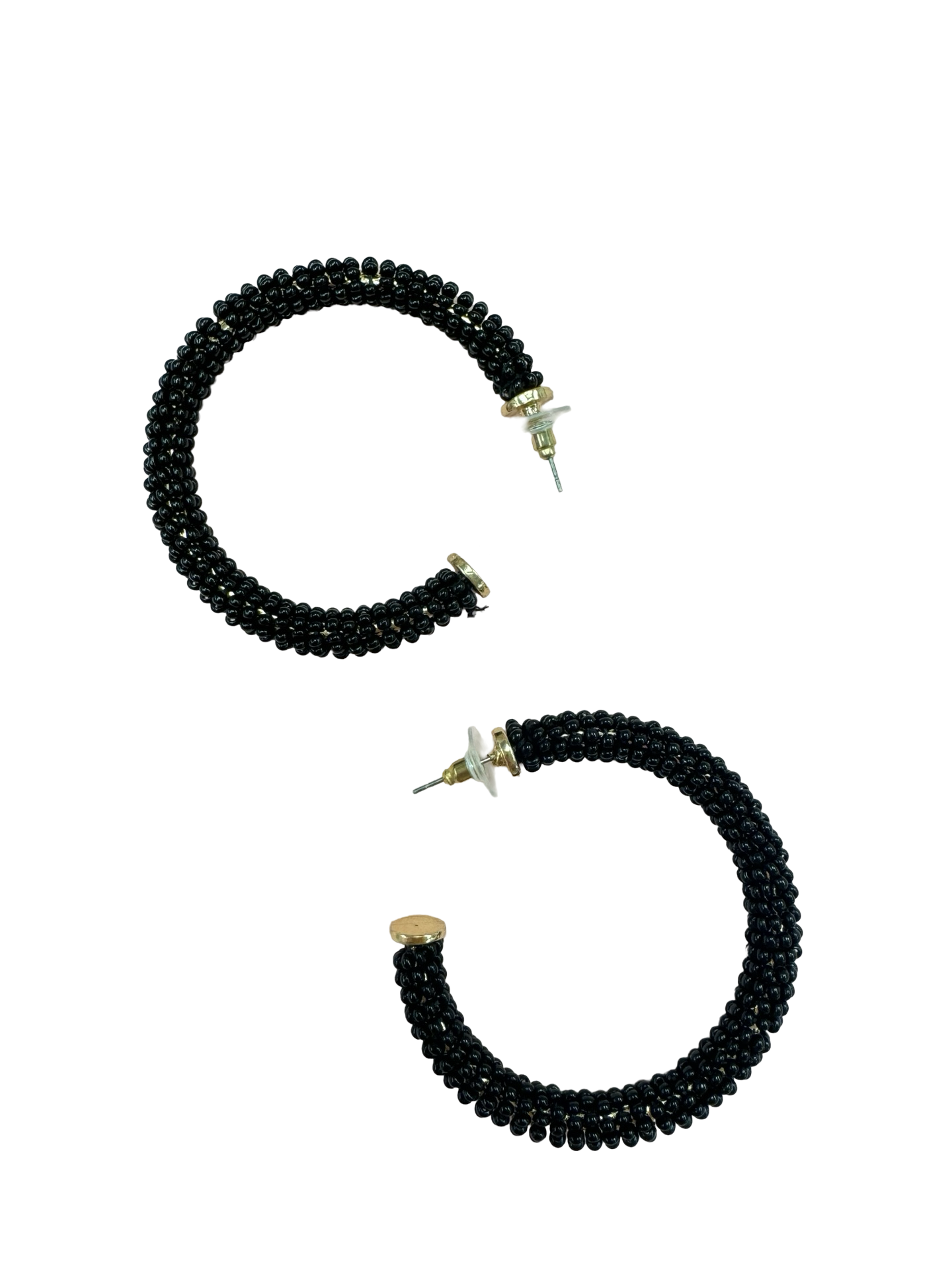 Jewelry- Color Beaded Hoops