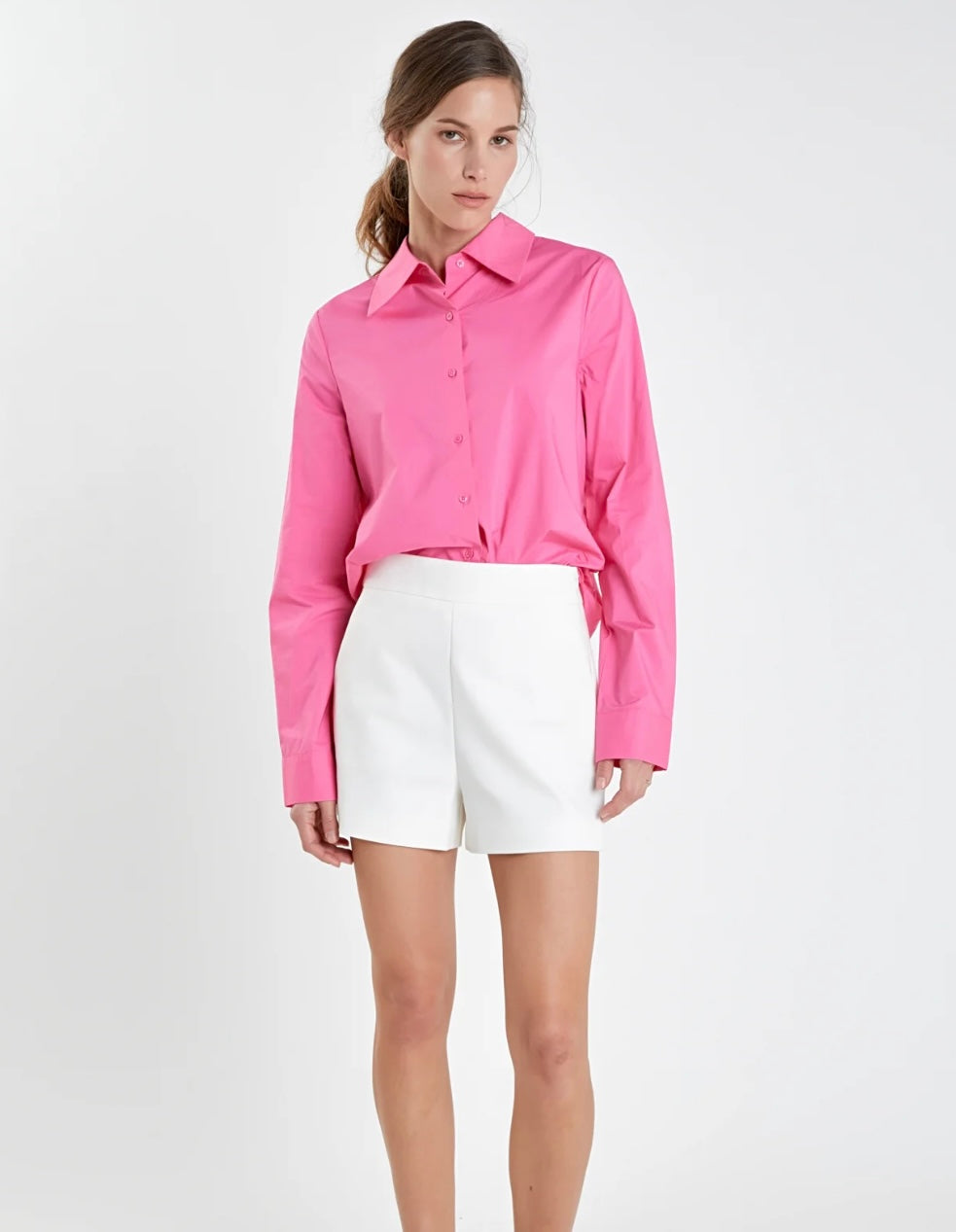 Apparel- English Factory High Waisted Mini Shorts