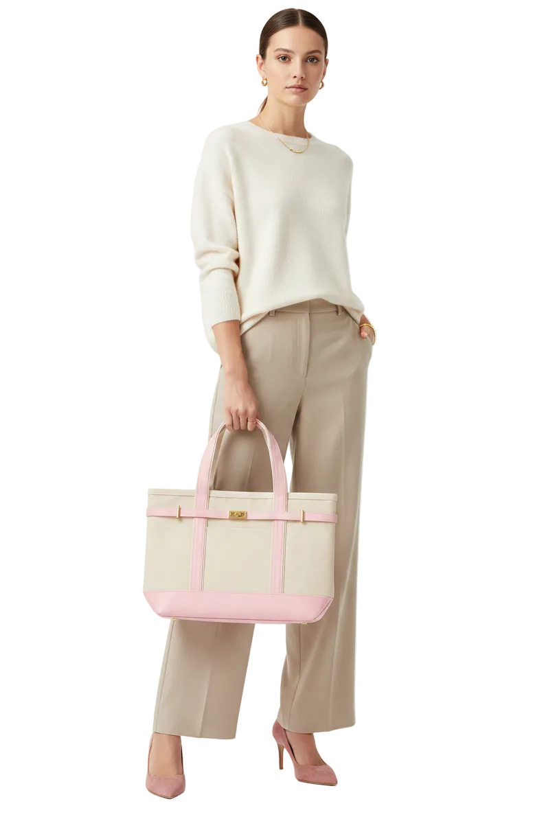 The Boat Tote Round Canvas Bag