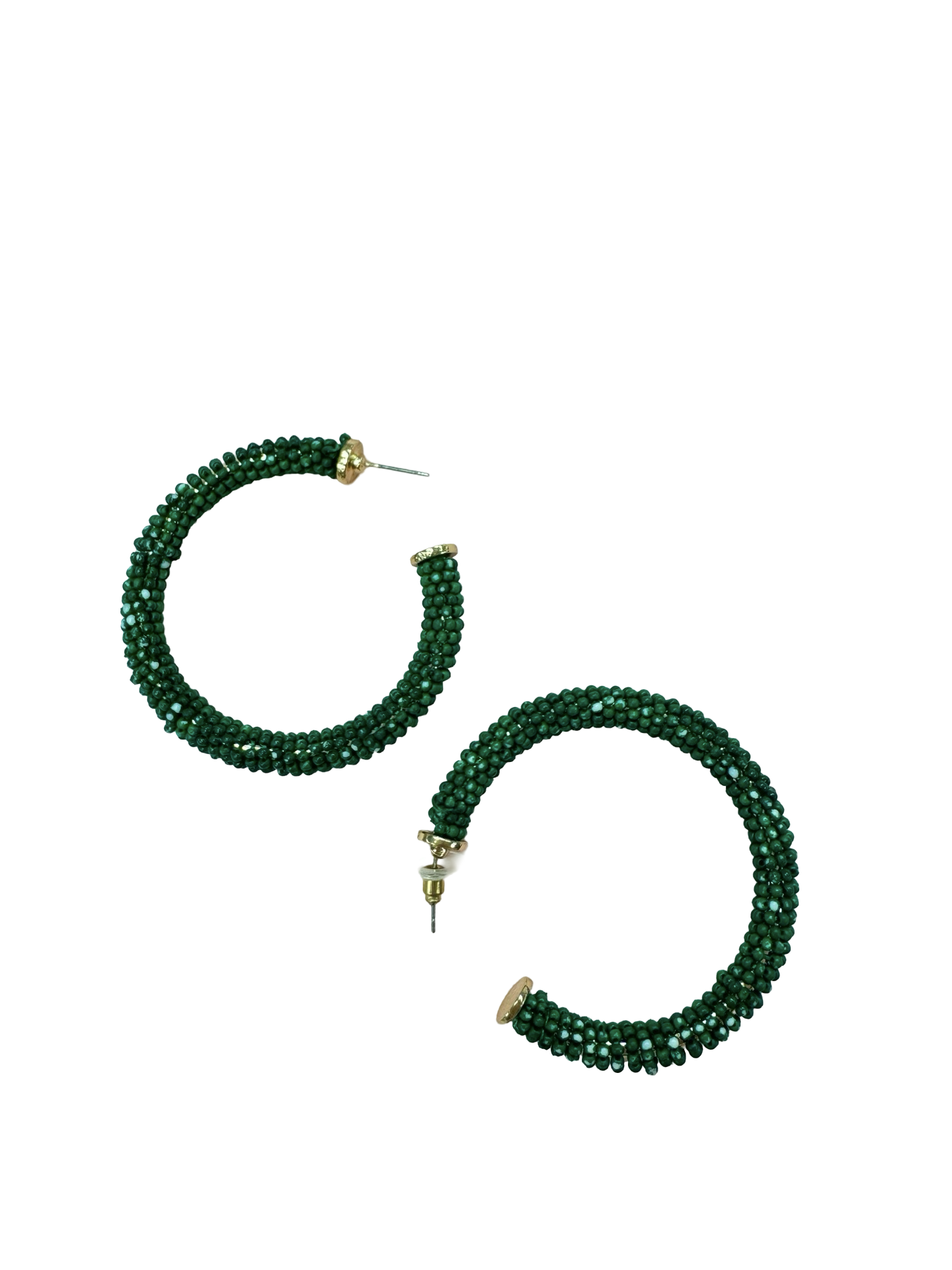 Jewelry- Color Beaded Hoops