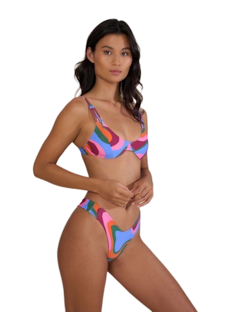 Swimwear- Stone Fox Swim Finca Strappy Underwire Top