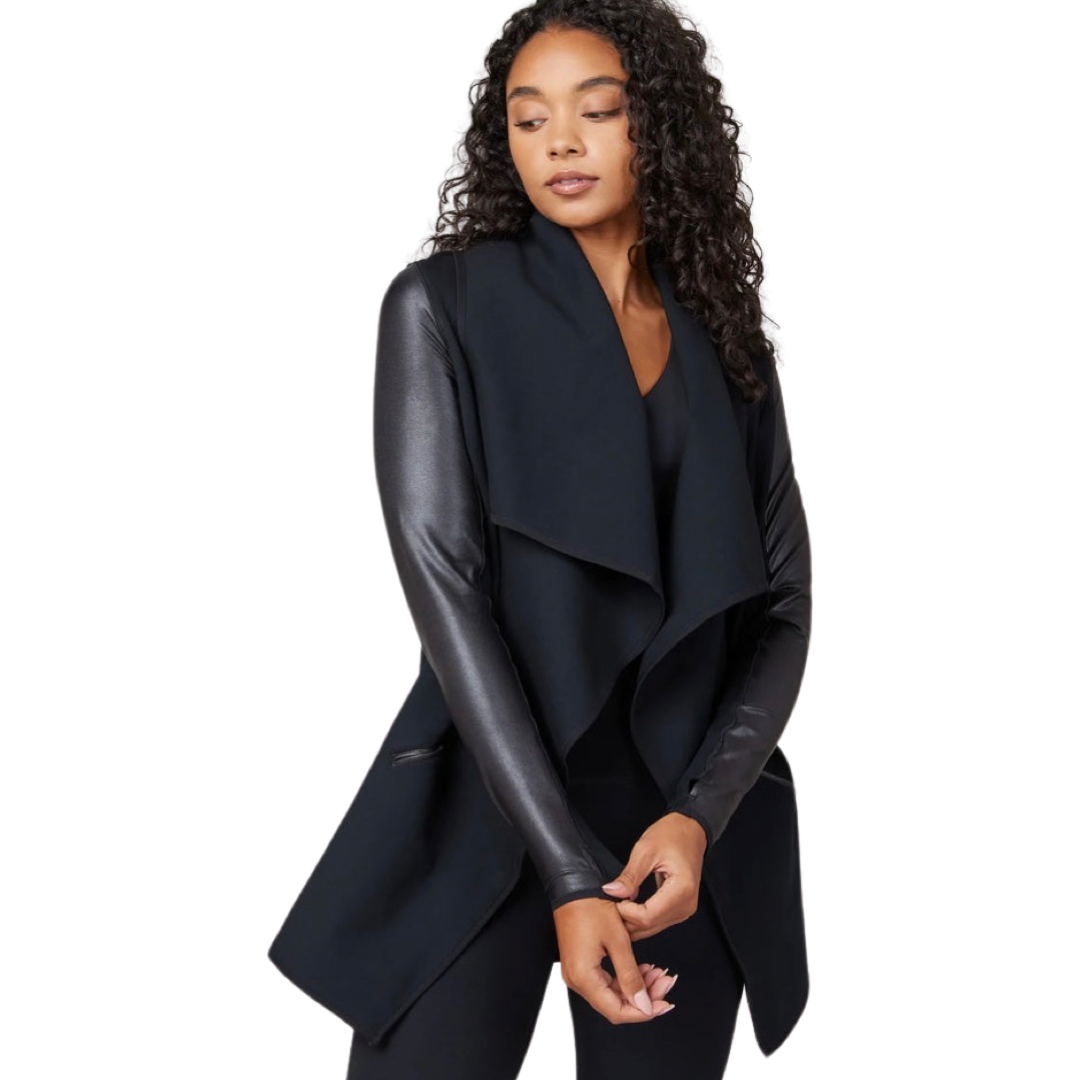 Apparel- Spanx Drape Front Jacket