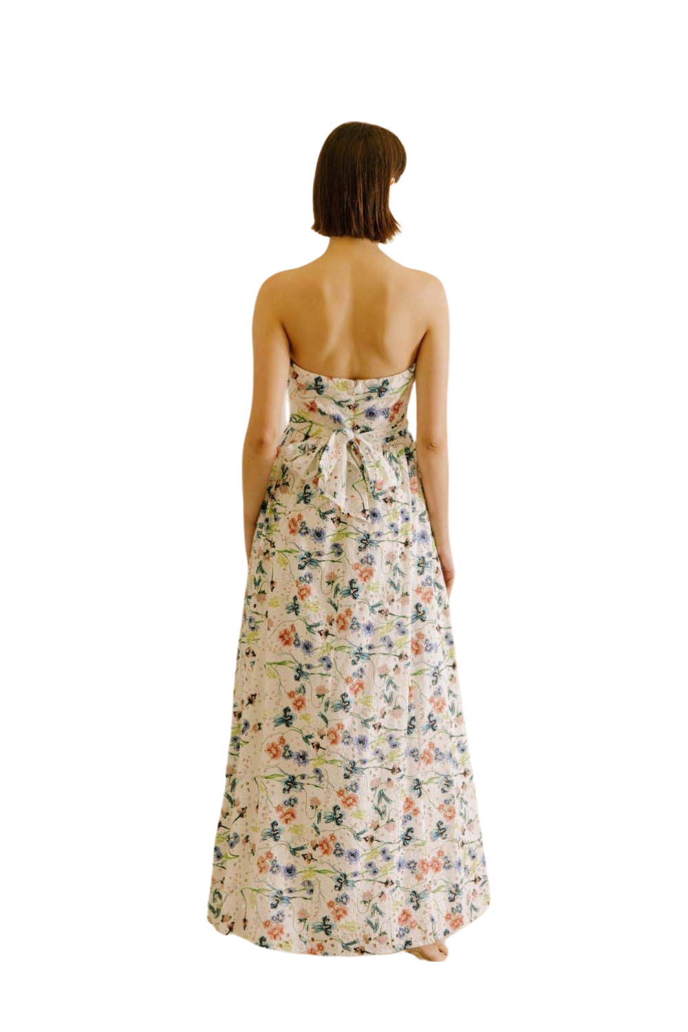 Apparel- Storia Eyelet Floral Maxi Dress