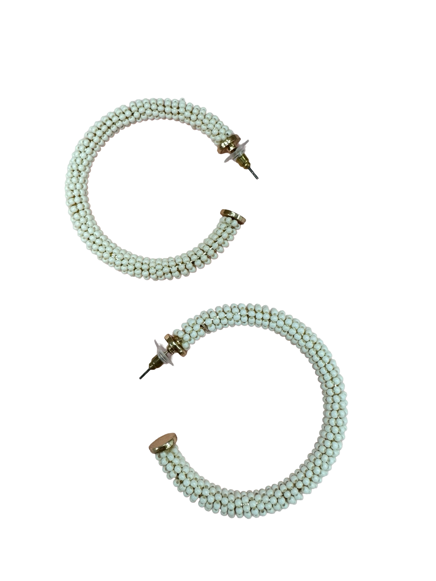 Jewelry- Color Beaded Hoops