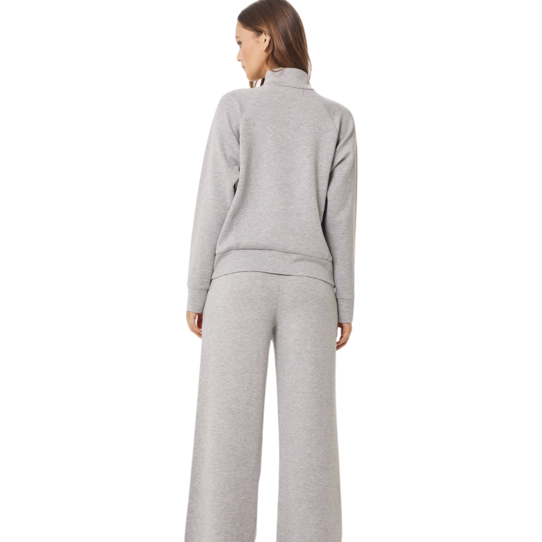 Apparel- Vintage Havana Cloud Fleece Half Zip Sweater