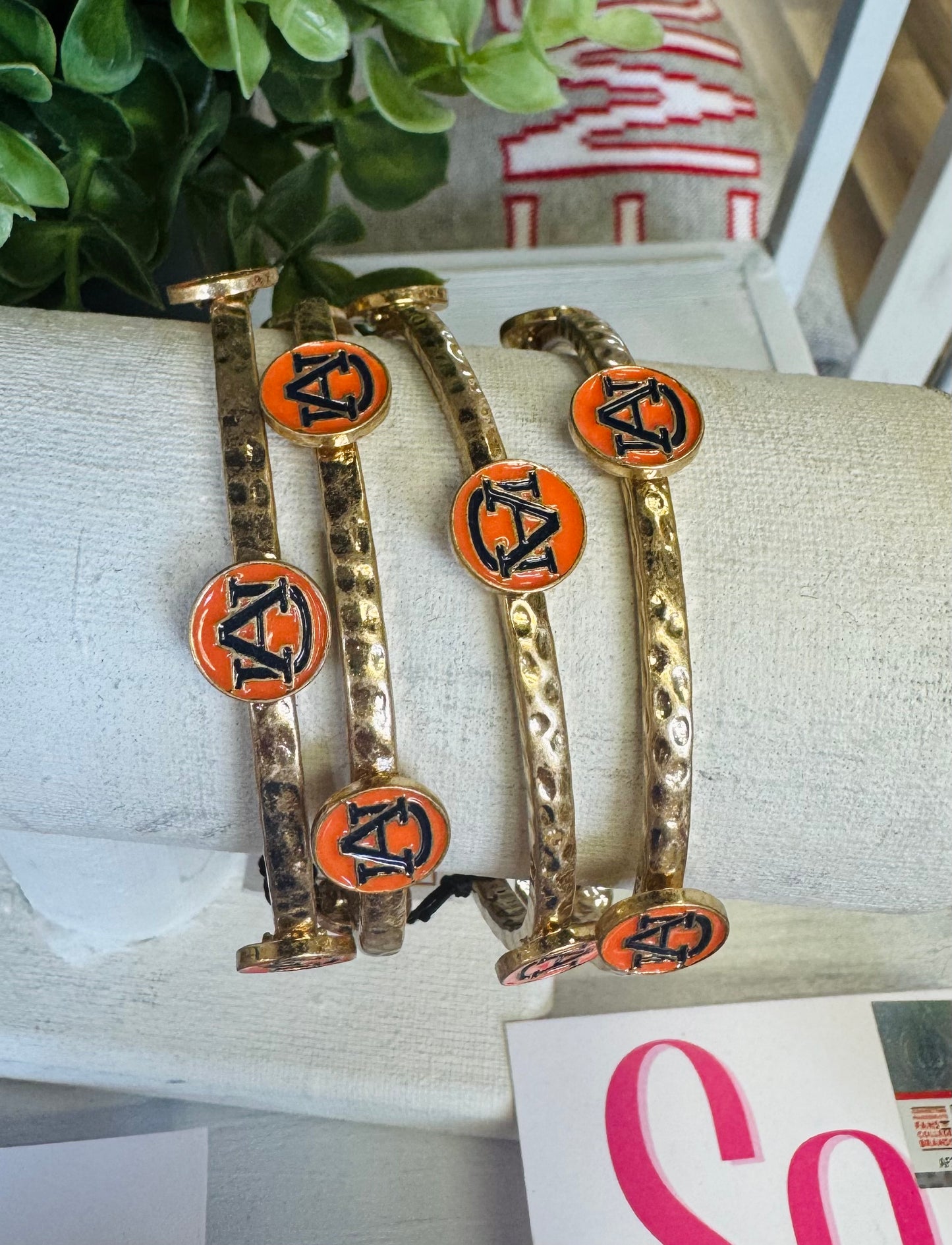 Jewelry- Canvas Auburn Bracelet