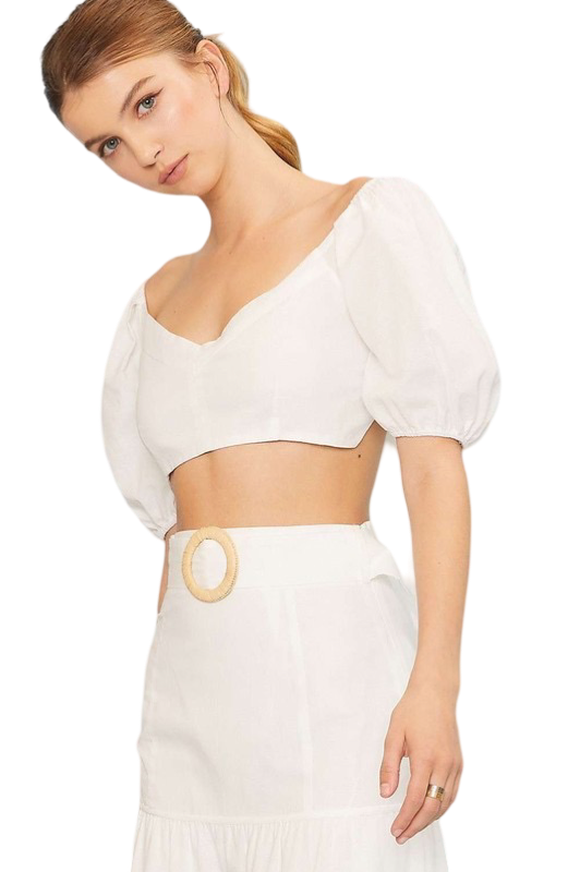 Apparel- Main Strip Side Zipper Belted Ruffled Solid Maxi Skirt