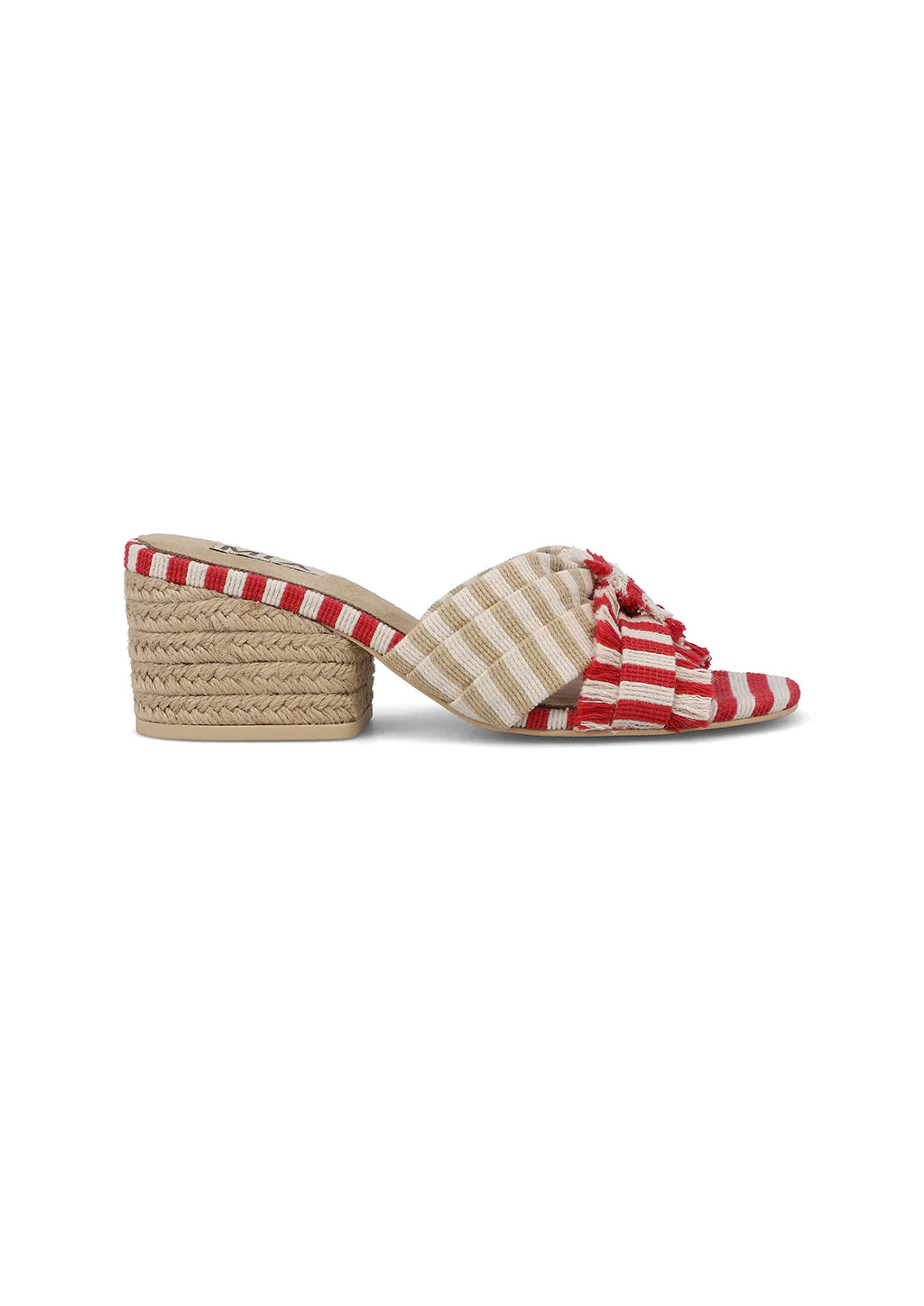 Shoes- MIA Isandra Raffia Bow Heel