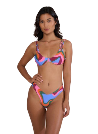 Swimwear- Stone Fox Swim Finca Strappy Underwire Top