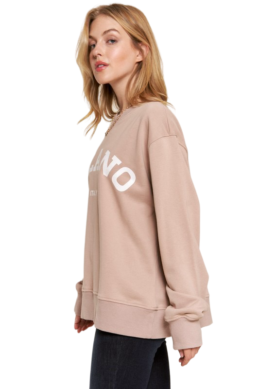 Apparel- And The Why Washed Milano Pullover Sweatshirt