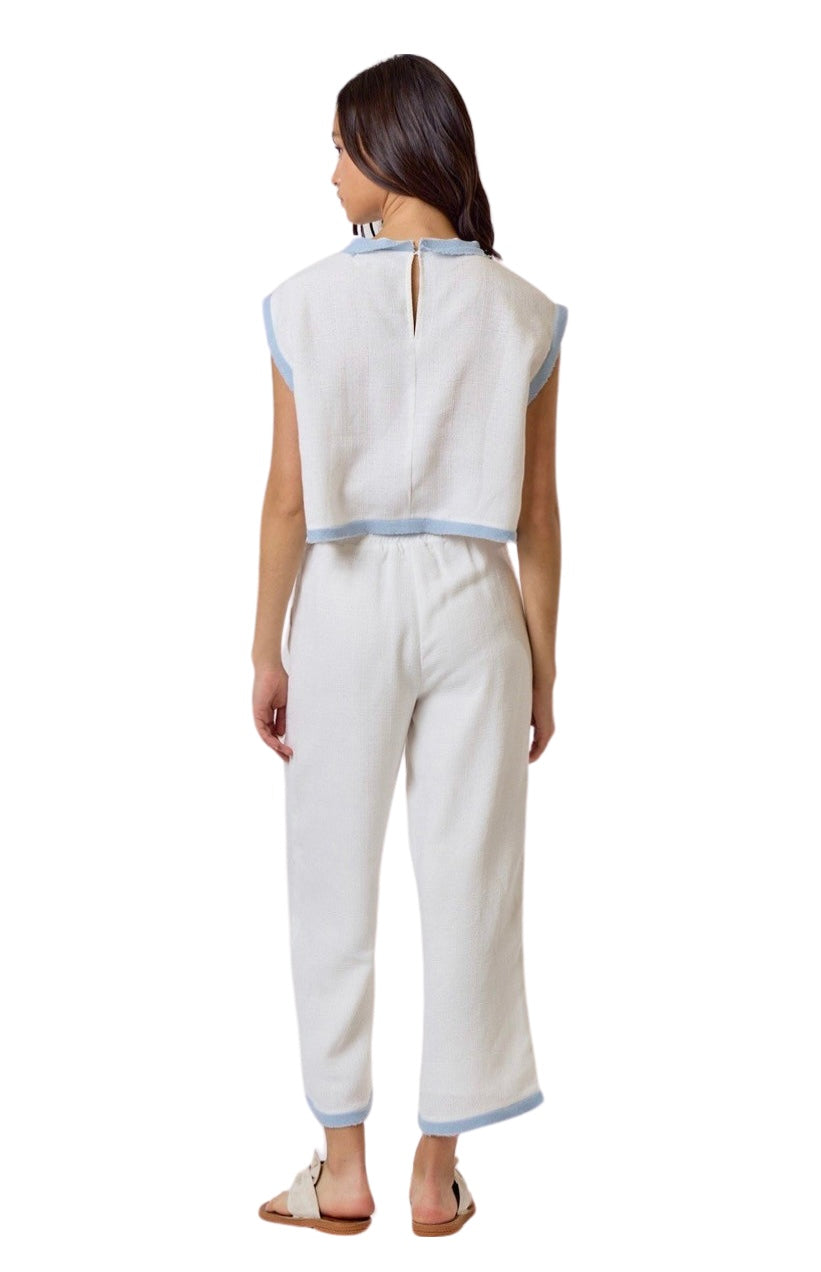 LALAVON Elastic Waistband Color Contrast Set