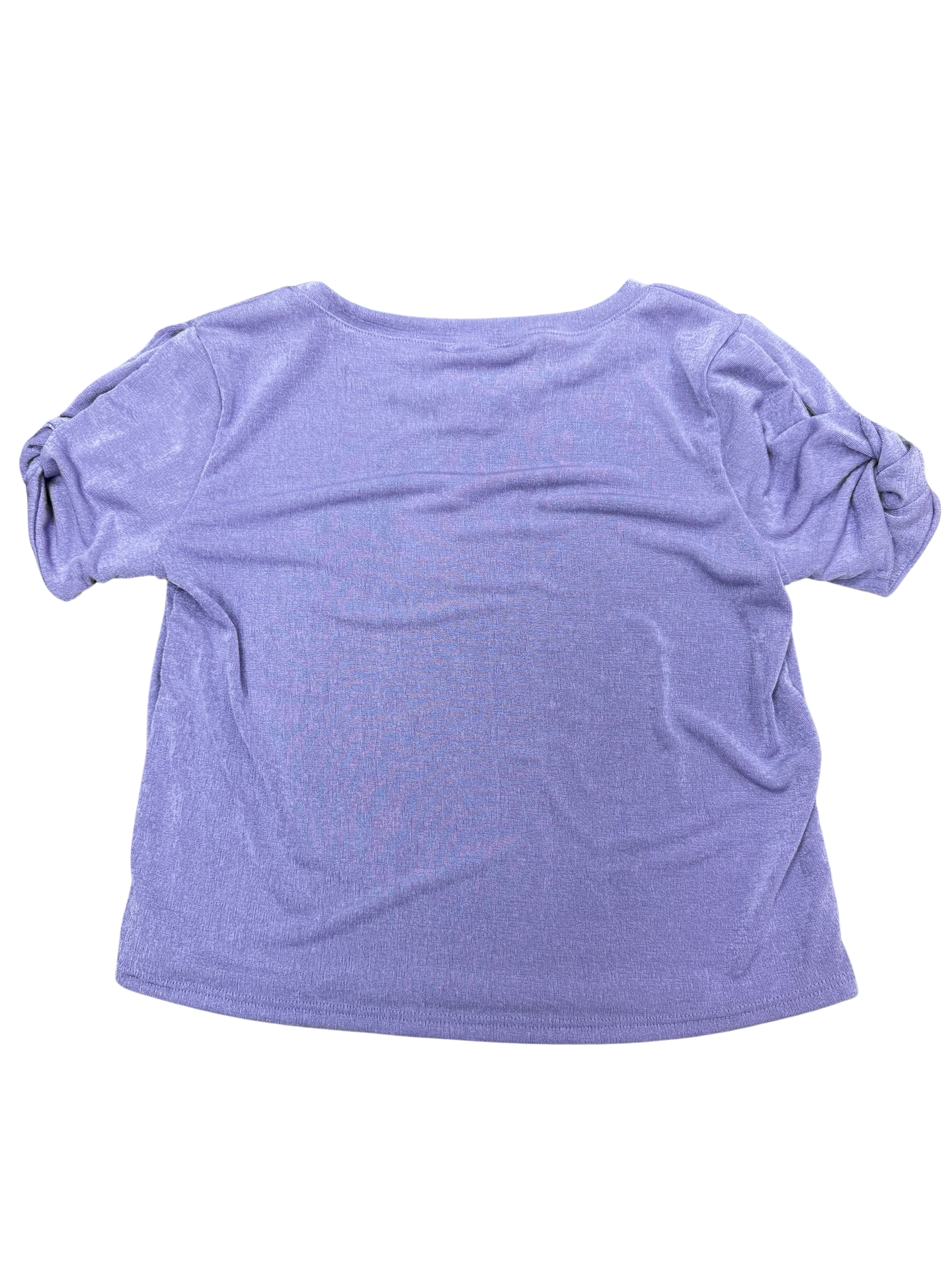 Girls- Erge Solid Slinky Top and Shorts Set